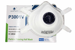 FFP3 Face Masks - 10 Pack - With Exhalation Valve - EN 149:2001 and A1:2009 Compliant